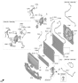 Diagram for Hyundai Ioniq 9 A/C Condenser - 97606-KL000