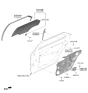 Diagram for 2025 Hyundai Ioniq 5 Window Motor - 83460-PI100