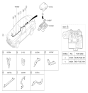 Diagram for 2014 Hyundai Genesis Battery Cable - 91850-B1010