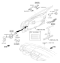 Diagram for 2019 Hyundai Genesis G80 Door Handle - 82651-B1300