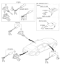 Diagram for 2018 Hyundai Genesis G80 Door Lock Cylinder - 81905-B1570
