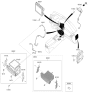 Diagram for Hyundai Genesis G80 Antenna - 96240-B1200