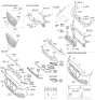 Diagram for Hyundai Genesis G80 Fog Light - 92201-B1500