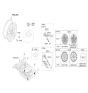 Diagram for Hyundai TPMS Sensor - 52933-B1100