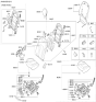 Diagram for Hyundai Genesis G80 Seat Cushion - 88204-B1530-SSK