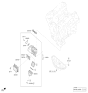 Diagram for 2017 Hyundai Genesis G90 Coolant Filter - 26320-3F500