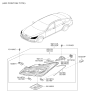 Diagram for Hyundai Light Control Module - 92190-B1500
