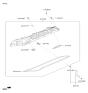Diagram for Hyundai Genesis G80 Valve Cover Gasket - 22441-3FAH0