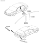 Diagram for 2011 Hyundai Accent Door Moldings - 86373-1E001