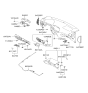 Diagram for Hyundai Glove Box - 84510-1E400-OR