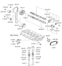 Diagram for Hyundai Accent Intake Valve - 22211-26600