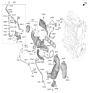 Diagram for Hyundai Kona N Turbocharger - 28231-2GTE0