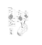 Diagram for 2022 Hyundai Kona N Dome Light - 92800-J9200-TRY