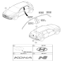 Diagram for 2019 Hyundai Veloster N Emblem - 86311-K9100