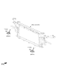 Diagram for Hyundai Kona N Horn - 96611-J9500