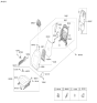Diagram for Hyundai Kona N Seat Cushion - 88200-I3560-NFU