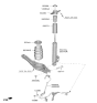 Diagram for Hyundai Kona N Shock And Strut Mount - 55330-I3900