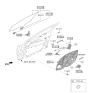 Diagram for 2024 Hyundai Genesis G70 Window Regulator - 82481-G9000