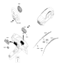 Diagram for 2024 Hyundai Genesis G70 Air Bag - 80420-G9000