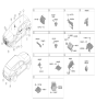 Diagram for Hyundai Kona Air Bag Sensor - 95920-O6100