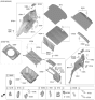 Diagram for Hyundai Genesis Electrified GV70 Interior Light Bulb - 92600-T6000