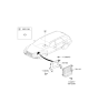 Diagram for Hyundai Santa Fe Engine Control Module - 39104-2G342