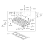 Diagram for Hyundai Santa Fe Cylinder Head - 22100-2G120