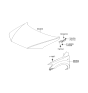 Diagram for Hyundai Santa Fe Fender - 66320-0W500