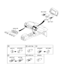 Diagram for Hyundai Santa Fe Dimmer Switch - 94950-2B001-HZ