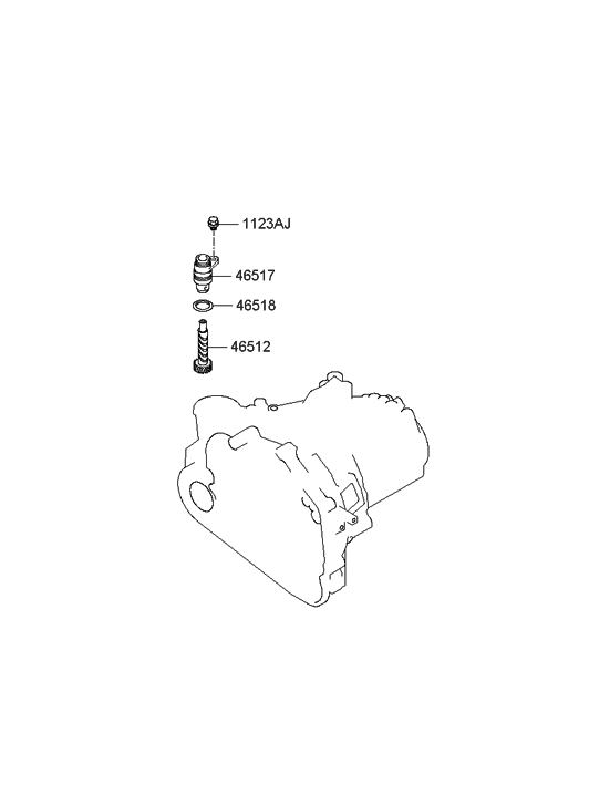 4363224000 Genuine Hyundai SENSORSPEED