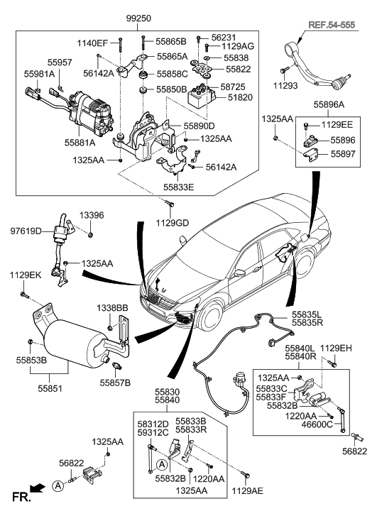 2012 Hyundai Equus Air Suspension Unit Hyundai Parts Deal