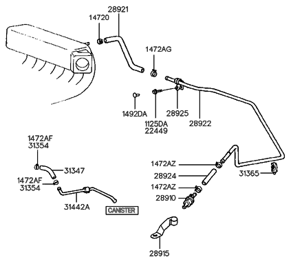 1998 Hyundai Accent Vaporizer Control System