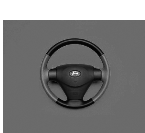 2006 Hyundai Accent New Body Style (Produced Before SEP.03.2006) Steering Wheel