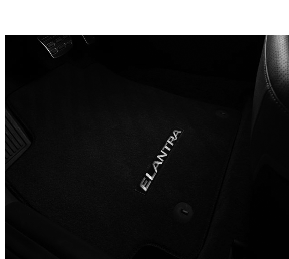 2018 Hyundai Elantra Korean made Floor Mats, Carpeted