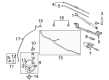 Diagram for Hyundai Wiper Arm - 98321-3S000