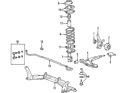 Hyundai 54830-29500-AS Link Assembly-Front Stabilizer 54830-29500-AS Hyundai Link Assembly-Front Stabilizer