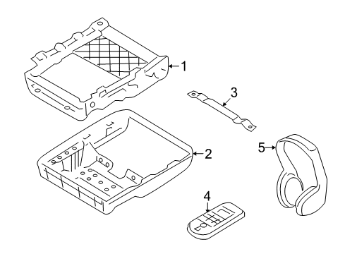 Cover-RSE Unit-Rear 'Ep'-Gray Diagram for 00267-P7002-QW