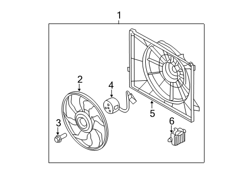 FAN CONTROLLER Diagram for 25384-G7000