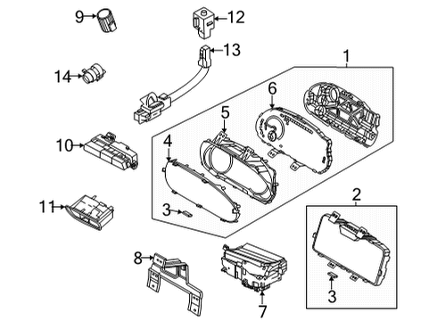 SENSOR ASSY-INCAR Diagram for 97270-T6000
