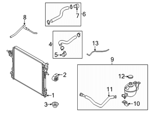 CAP ASSY-RESERVOR TANK Diagram for 25330-T1000