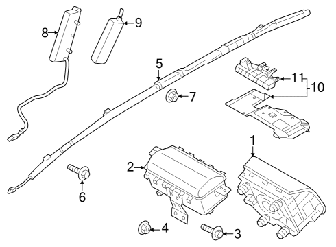 BOLT Diagram for 11276-08201