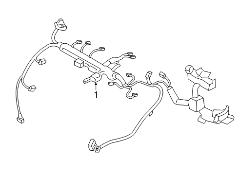 WIRING ASSY-CONTROL Diagram for 91416-K2600