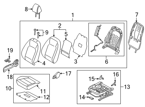 TRACK ASSY-RH Diagram for 88600-K2041-NNB