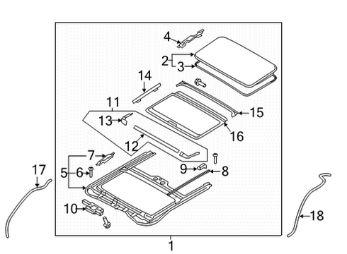 HOSE ASSY-DRAIN FRONT,RH Diagram for 816B0-AB000