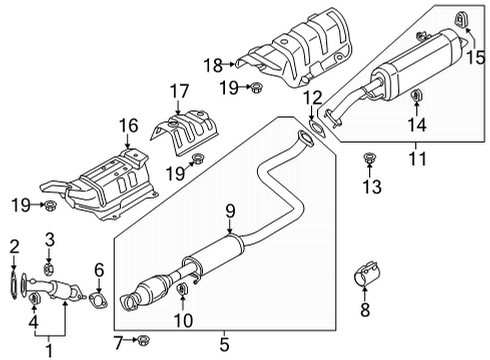 HANGER Diagram for 28780-AA000