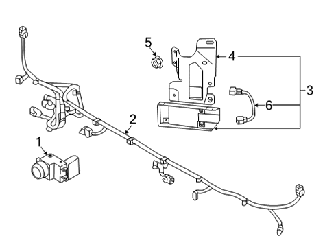 ULTRASONIC SENSOR ASSY-FBWS Diagram for 95720-G3100-CA