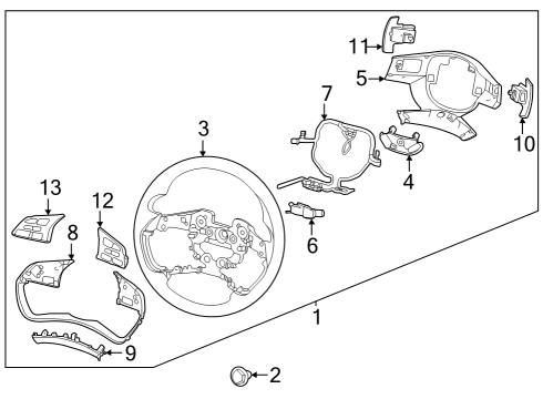 DYNAMIC DAMPER ASSY Diagram for 56170-S8AA0