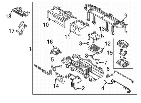 DUCT ASSY-OUTLET Diagram for 37573-BY000