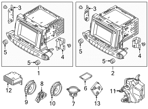 CONTROL UNIT ASSY-V.E.S.S Diagram for 96390-G2200
