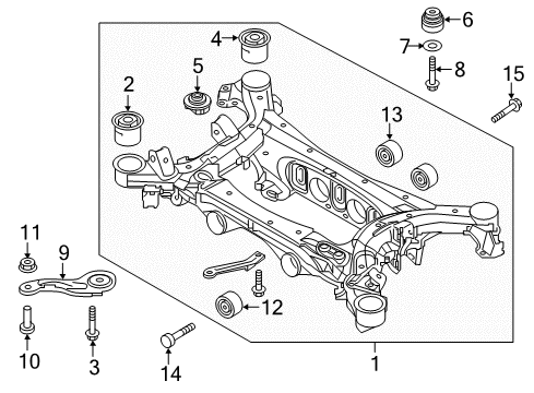 Damper-Dynamic Diagram for 55499-3N001
